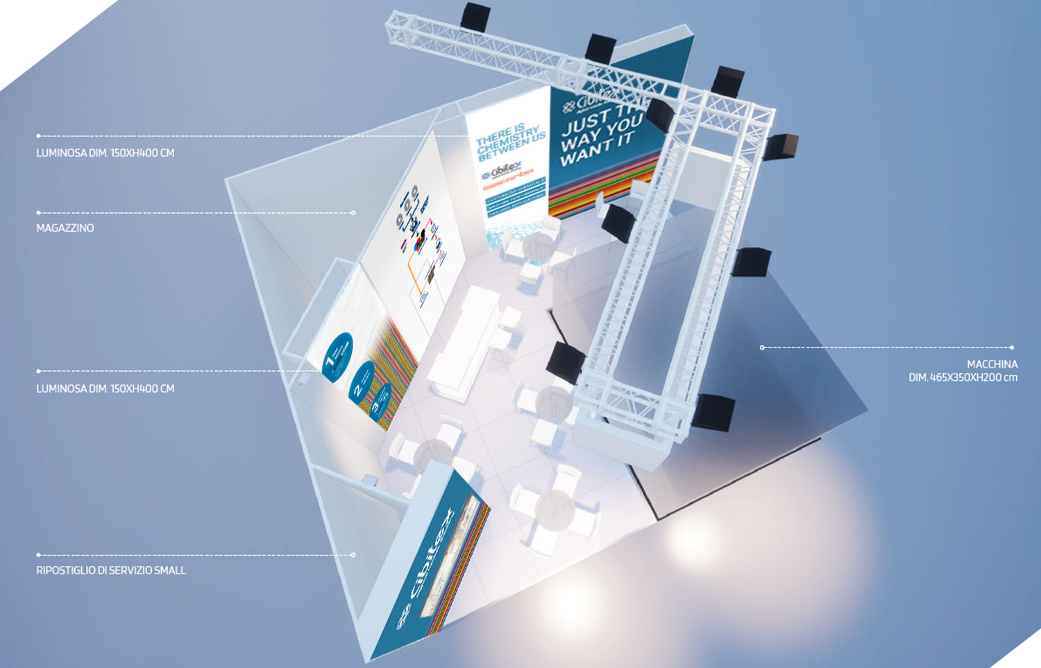 Progetto - Stand Cibitex